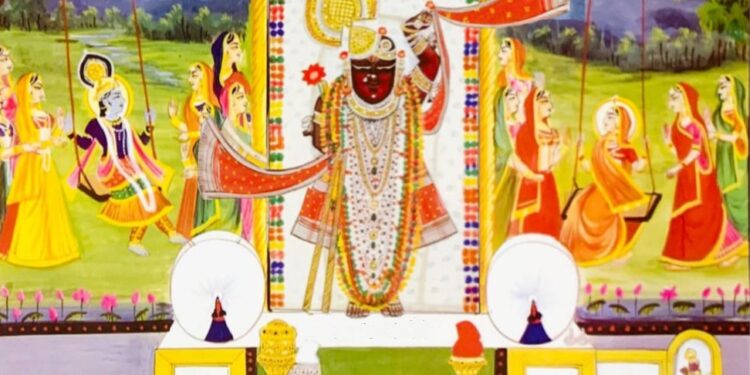 श्रीनाथजी में आज किकोडा तेरस, चतुरा नागा के श्रृंगार