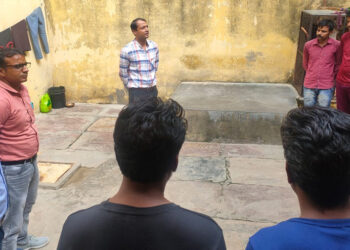 न्यायाधीश ने किया उप कारागृह भीम का निरीक्षण