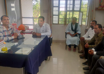 आगामी राष्ट्रीय लोक अदालत हेतु चर्चा की गई