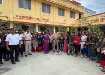 महाविद्यालय में वृक्षारोपण कार्यक्रम संपन्न