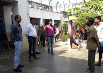 प्राधिकरण सचिव ने जिला कारागृह को किया औचक निरीक्षण