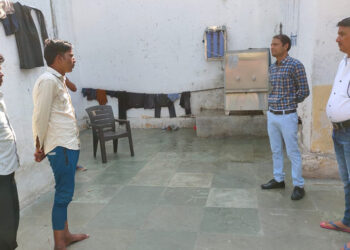 प्राधिकरण सचिव ने किया गौराधाय फोस्टर गृह का औचक निरीक्षण’’