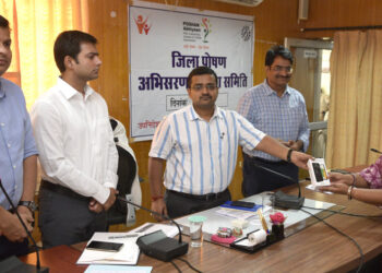 पोषण अभिसरण योजना की बैठक