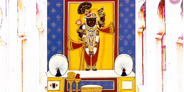 श्रीनाथजी में आज धोती-पटका के श्रृंगार दर्शन