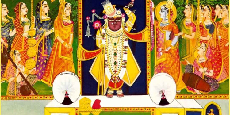 श्रीनाथजी में आज द्वितीय विलास, सेहरा के श्रृंगार