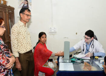 आयुर्वेद चिकित्सालय नाथद्वारा द्वारा आयुर्वेद चिकित्सा जांच एवं परामर्श शिविर