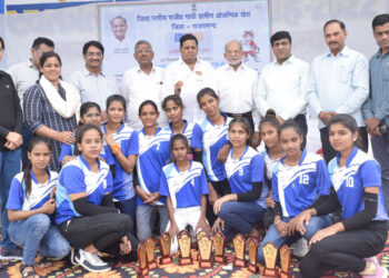 राजीव गांधी ग्रामीण ओलंपिक खेल 2022 का समापन