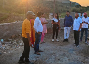 ओडीएफ प्लस पंचायत देलवाड़ा में राज्य प्रतिनिधी डॉ. प्रिया गोयल ने किया निरीक्षण