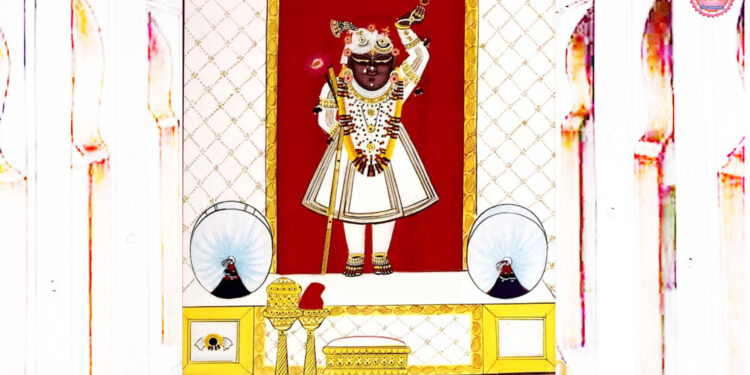 श्रीनाथजी में आज से दीपावली के प्रतिनिधि श्रृंगार आरम्भ