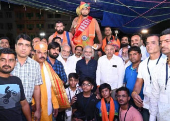 नाथद्वारा के पहलवान द्वारा खिताब जीतने पर ऑडिटोरियम बनाने की घोषणा