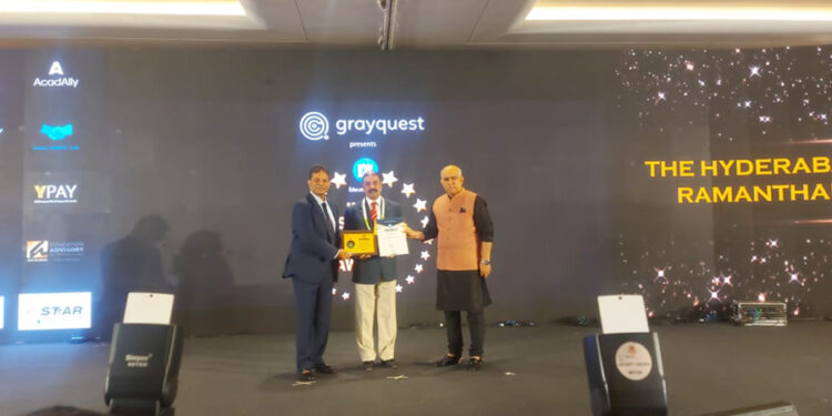 महाराणा मेवाड़ स्कूल, को लगातार सातवें वर्ष ‘‘बेस्ट डे कम बोर्डिंग स्कूल अवार्ड’’