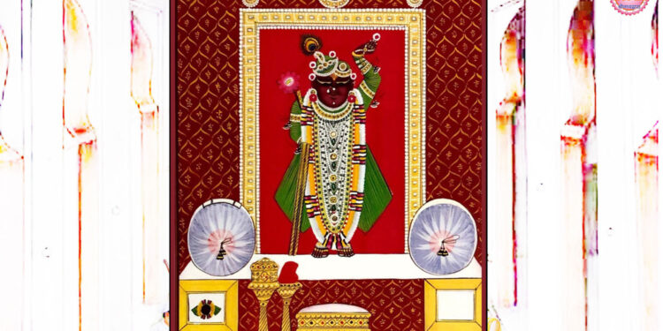 श्रीनाथजी में आज धनतेरस का प्रतिनिधि का श्रृंगार