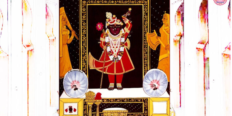 श्रीनाथजी में आज अभ्यंग का श्रृंगार