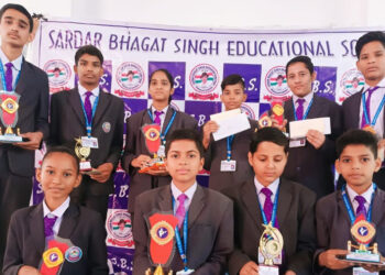 सरदार भगतसिंह शिक्षण संस्थान के छात्र-छात्राओं का विज्ञान मेले में राज्य स्तर पर चयन