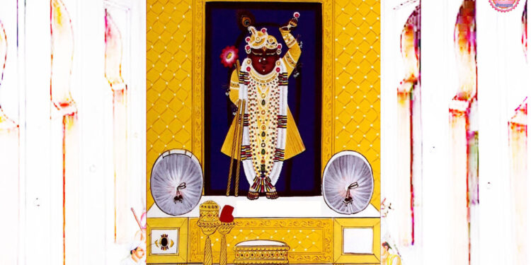 श्रीनाथजी में आज रूपचौदस का प्रतिनिधि श्रृंगार