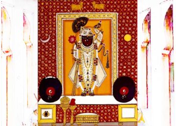 श्रीनाथजी में आज दीपावली के प्रतिनिधि श्रृंगार