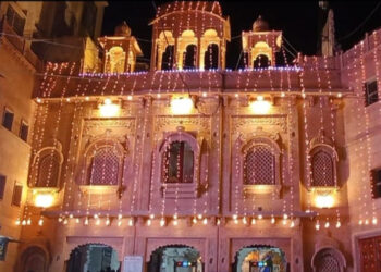 नाथद्वारा में दीपावली की तैयारियॉ पूर्ण, 2 नवम्बर को होगा अन्नकूट