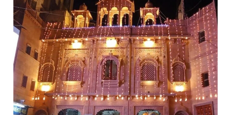 नाथद्वारा में दीपावली की तैयारियॉ पूर्ण, 2 नवम्बर को होगा अन्नकूट