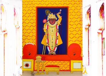 श्रीनाथजी में आज रूप चौदस के श्रृंगार