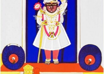 श्रीनाथजी में आज ग्रस्तास्त खण्डग्रास सूर्यग्रहण, ऐच्छिक श्रृंगार