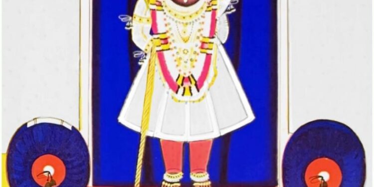 श्रीनाथजी में आज ग्रस्तास्त खण्डग्रास सूर्यग्रहण, ऐच्छिक श्रृंगार