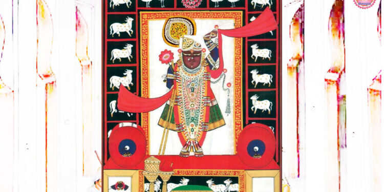 आज श्रीनाथजी में गोपाष्टमी के श्रृंगार, बधाई