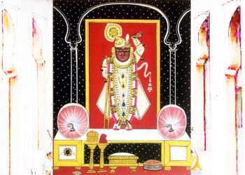 श्रीनाथजी में आज श्री गोविन्दलालजी महाराजश्री कृत चार स्वरूपोत्सव दिवस