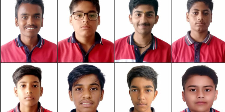 सीबीए के 8 विद्यार्थियों का राज्य स्तरीय क्रिकेट में चयन