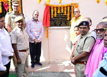 देलवाड़ा पंचायत समिति के पुलिस थाना में स्वागत कक्ष का उद्घाटन