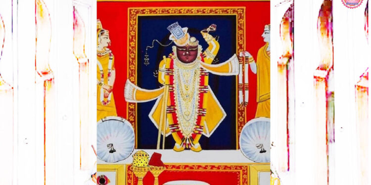 श्रीनाथजी में आज शीतकाल के सेहरा को प्रथम श्रृंगार