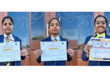 एम.एम.वी.एम. की छात्राओं का ऊर्जा संरक्षण व खेल राज्य स्तरीय प्रतियोगिताओं में परचम