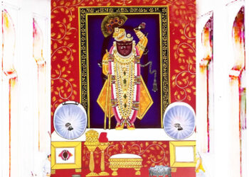 श्रीनाथजी में श्री गोकुलनाथजी का उत्सव, बधाई