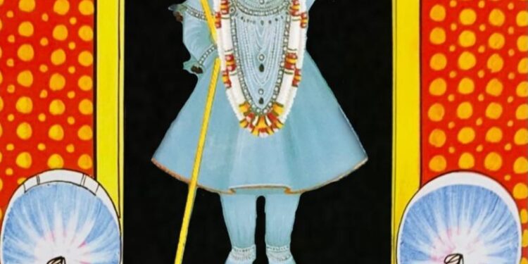 श्रीनाथजी में आज ऐच्छिक श्रृंगार