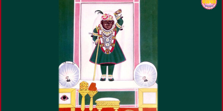 श्रीनाथजी में आज श्री प्रियाजी की शीतकाल की द्वितीय चौकी