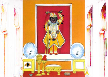 श्रीनाथजी में आज श्रीविट्ठलनाथजी का प्रथम मंगलभोग