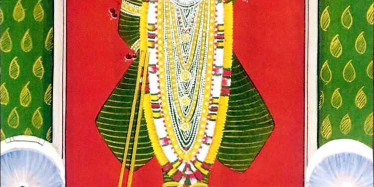 श्रीनाथजी में आज शीतकाल की तृतीय चौकी