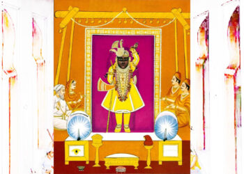 श्रीनाथजी में आज श्री दामोदरलालजी महाराज  का उत्सव