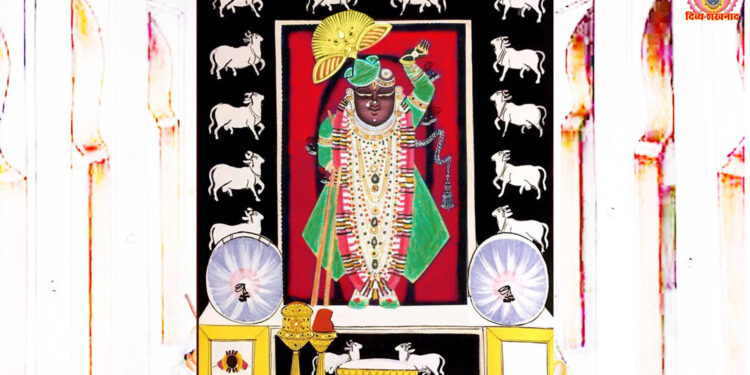 श्रीनाथजी में आज अधिक का छप्पन भोग (बड़ा मनोरथ)