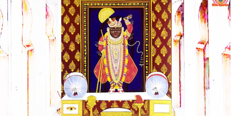 श्रीनाथजी में आज श्री बड़े दामोदरजी (दाऊजी) महाराज के उत्सव के श्रृंगार