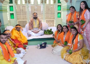 श्रीजी प्रभु के छप्पन भोग की सेवा में पधारे श्री विशाल बावा