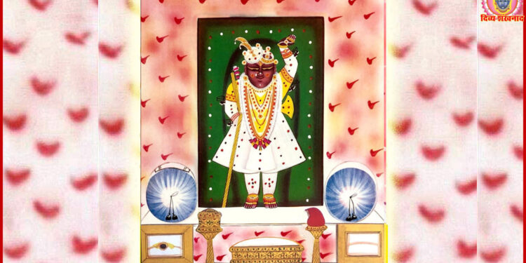 श्रीनाथजी के आज चंदन की चोली के श्रृंगार में दर्शन