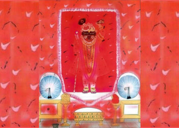 श्रीनाथजी में आज होली उत्सव के श्रृंगार दर्शन, बधाई