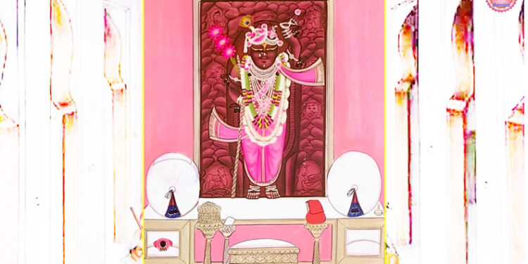 श्रीनाथजी के आज नृसिंहजी की जयंती के आगम के श्रृंगार दर्शन