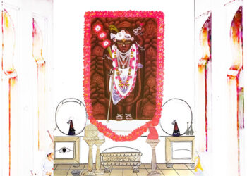 श्रीनाथजी के आज ऋतु के प्रथम आड़बंद श्रृंगार दर्शन