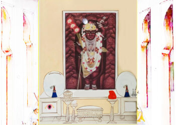 श्रीनाथजी के आज शरबती आड़बंद पर तुर्रा के श्रृंगार में दर्शन