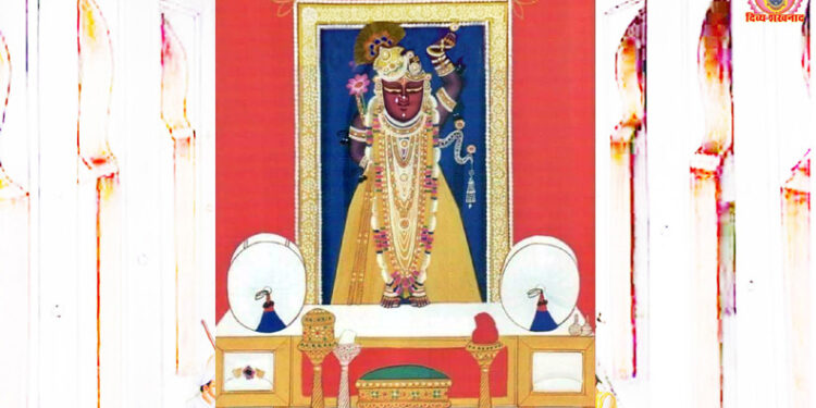 श्रीनाथजी में आज से जन्माष्टमी की बधाई प्रारंभ, जन्माष्टमी के प्रतिनिधि का श्रृंगार दर्शन