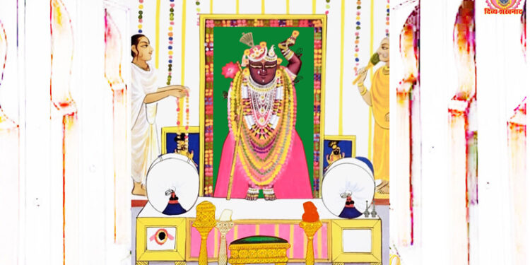 श्रीनाथजी में आज पवित्रा द्वादशी उत्सव का श्रृंगार, बधाई