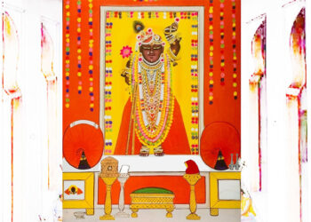 श्रीनाथजी में आज रक्षाबंधन उत्सव के श्रृंगार, बधाई