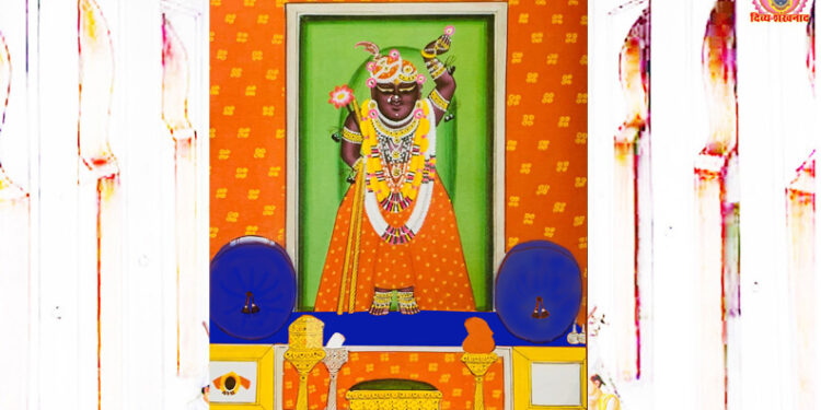 श्रीनाथजी में आज से घर के (आप श्री के) श्रृंगार प्रारम्भ