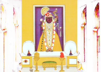 आज श्रीनाथजी में श्री काका-वल्लभजी के उत्सव के श्रृंगार